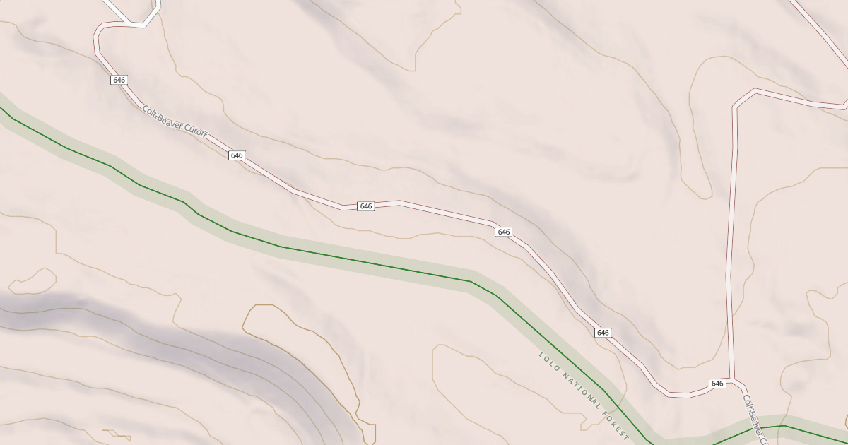 Map preview of COLT CREEK