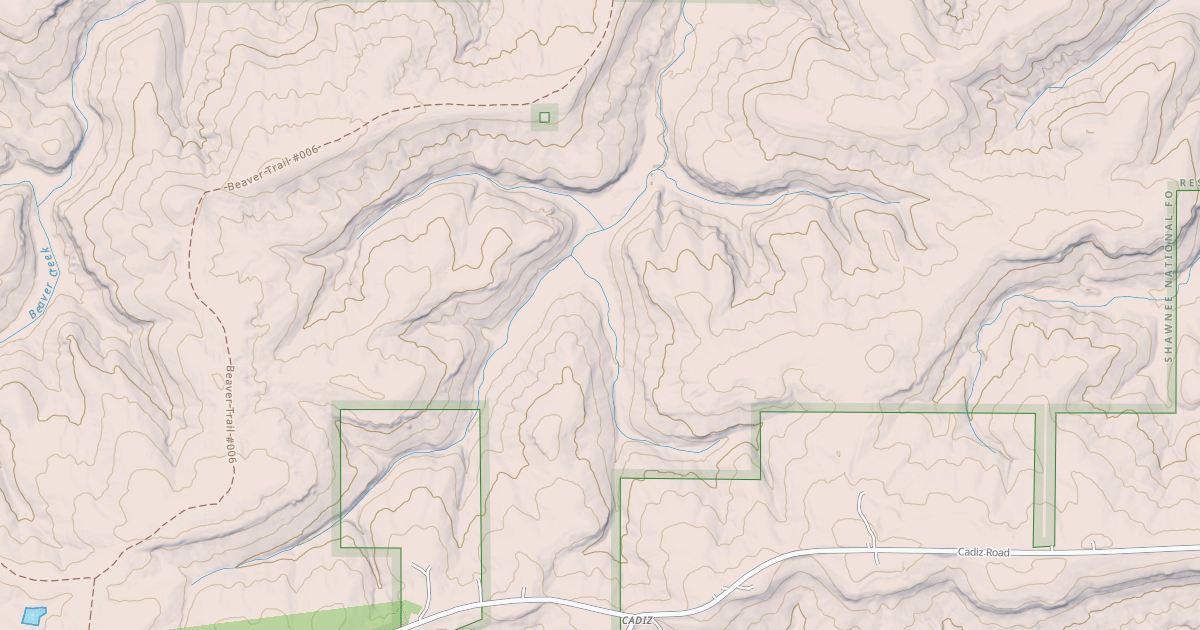 Map preview of YELLOW SPRINGS CH RD