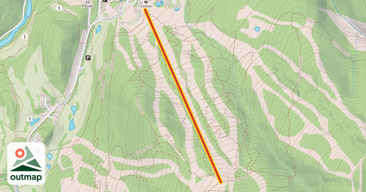 Map of Mile 1 Express