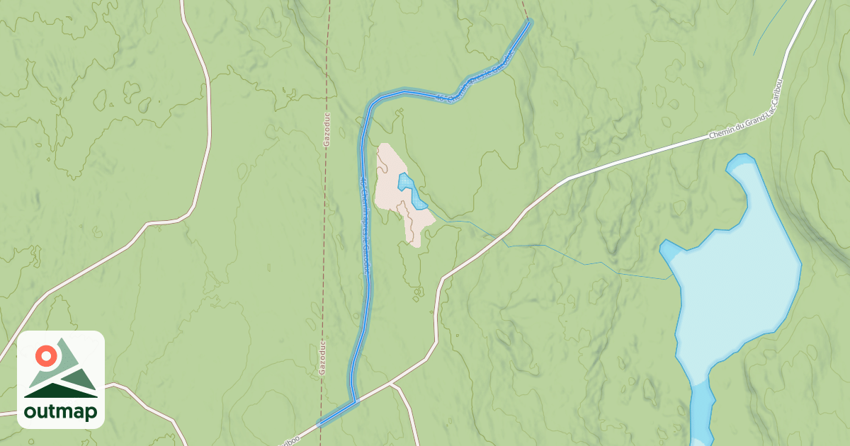 Map of 46- Chemin apres le Gazoduc