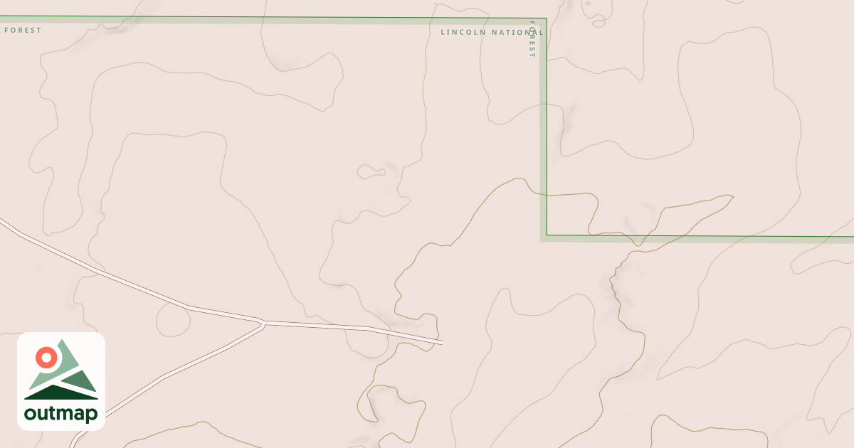 Map of USFS National Forest System Roads {20662779-B53C-442A-8757-DF394980097E}