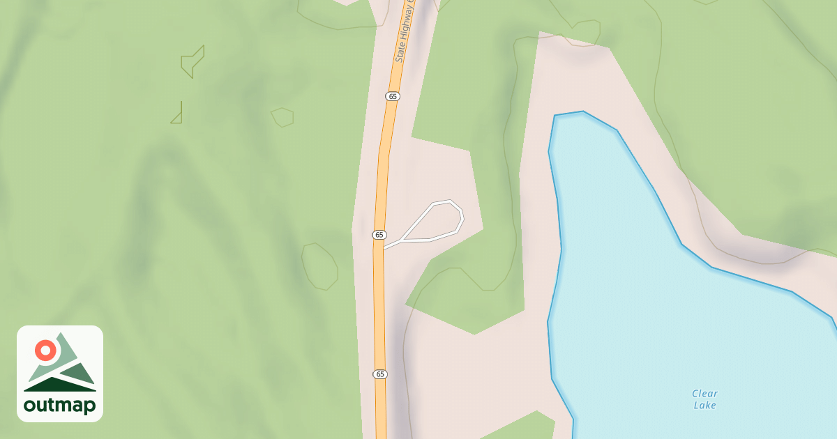 Map of CLEAR LAKE