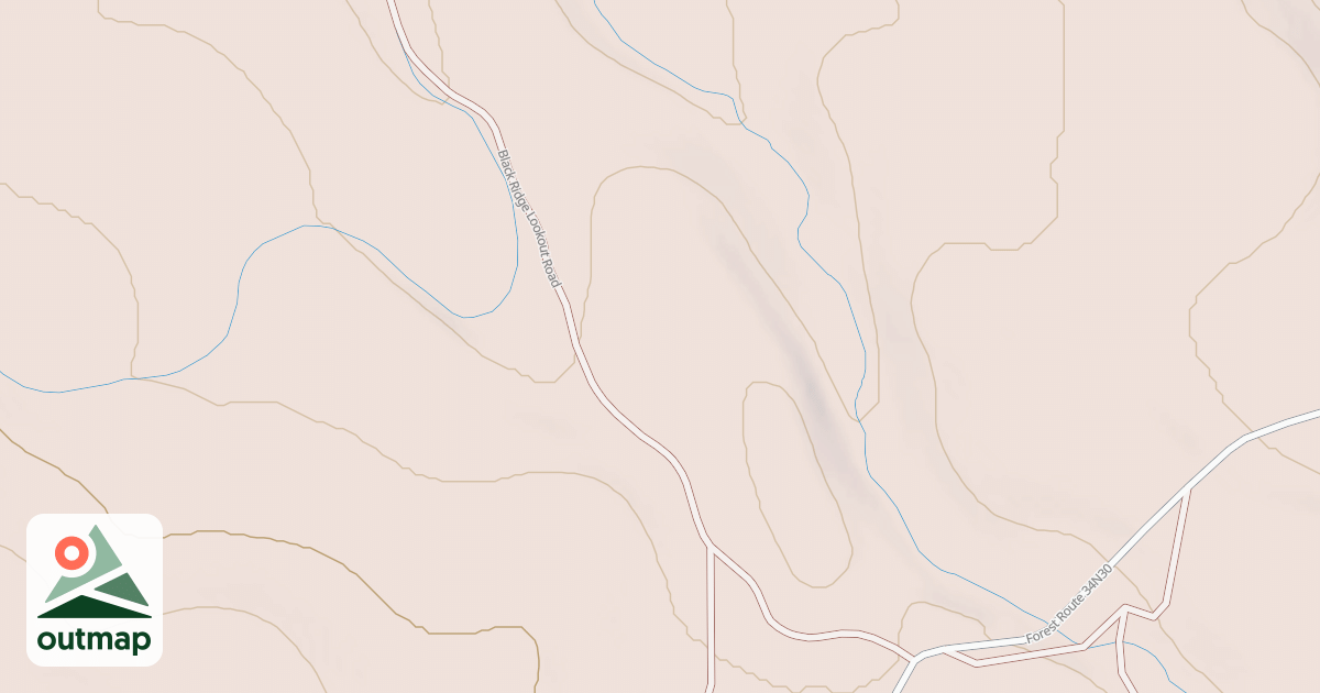 Map of BLACK SPRING