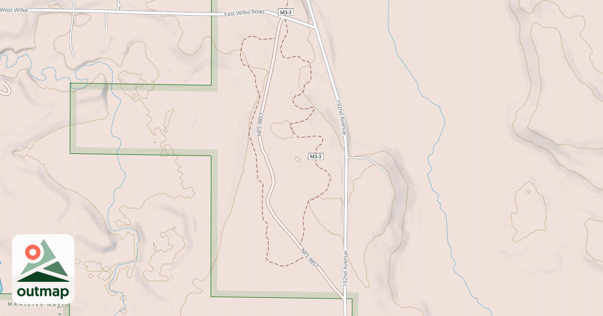 Map of 9857