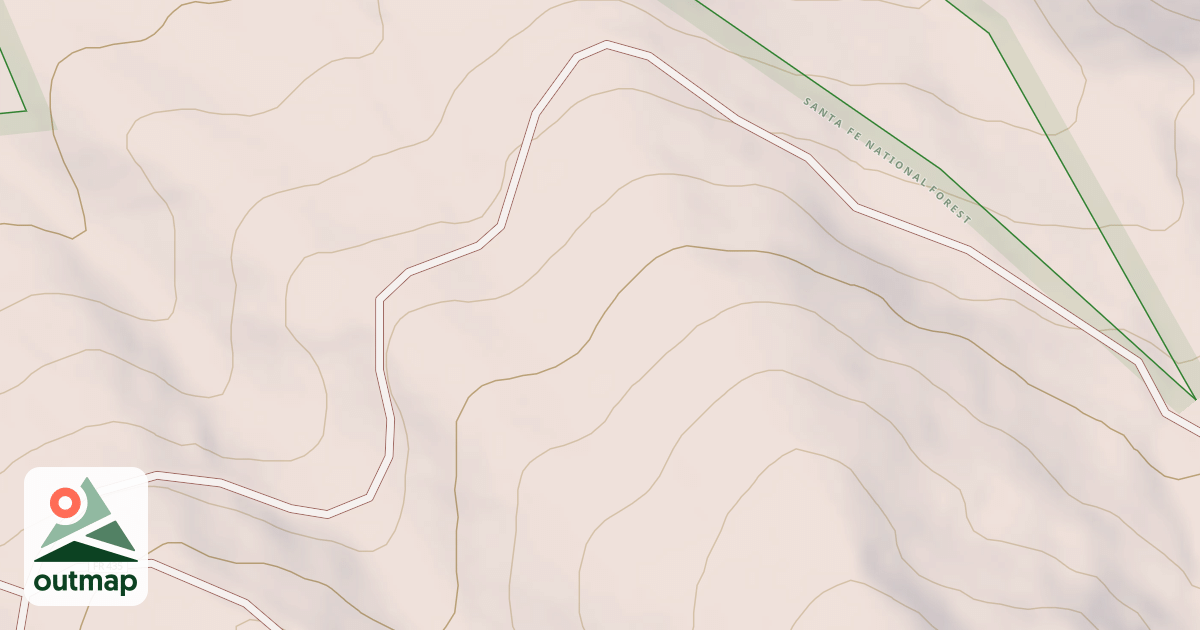 Map of USFS National Forest System Roads {7A048E0C-05E0-49E4-ACF3-5F9486357E58}