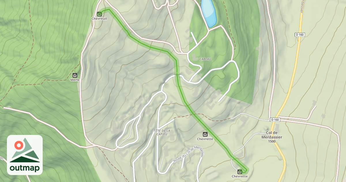 Map of Girolles