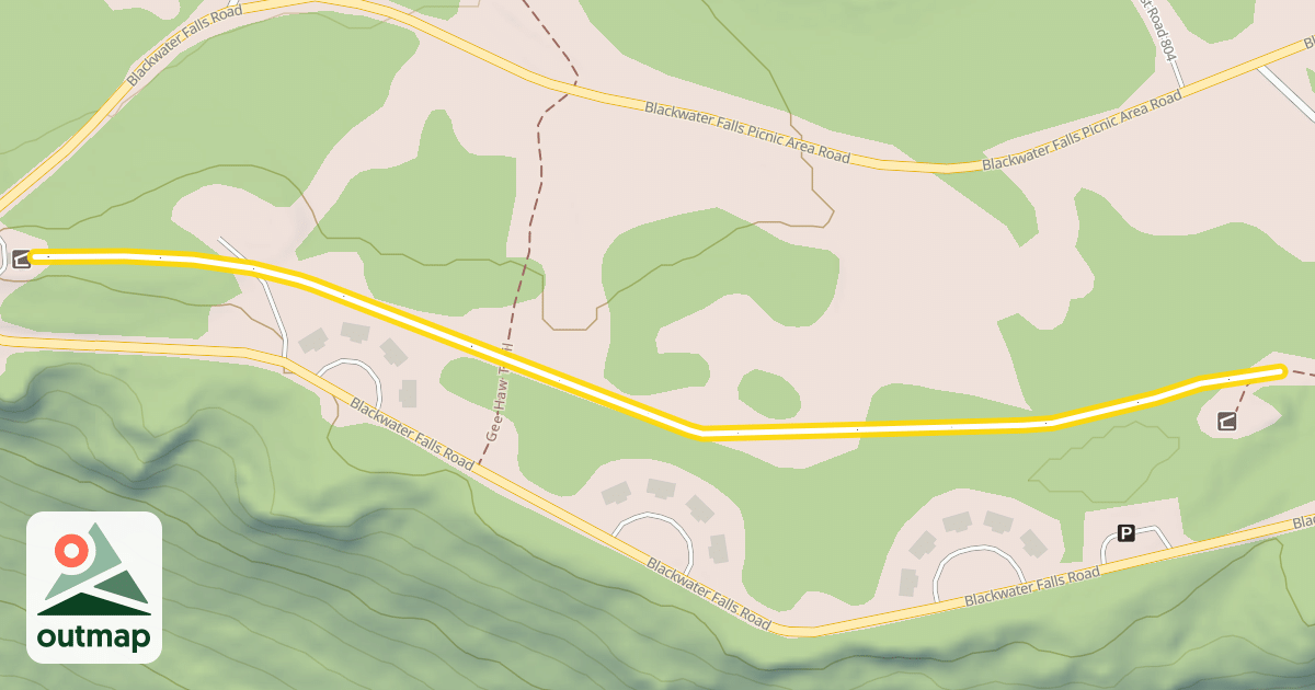 Map of Spudder Track
