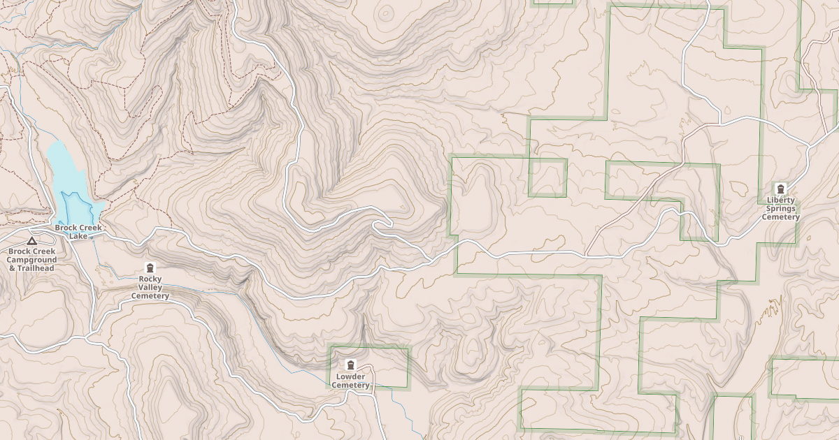 Map preview of LIBERTY SPRINGS