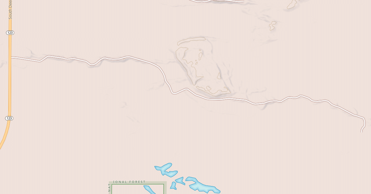 Map preview of M-123 SPUR 3192