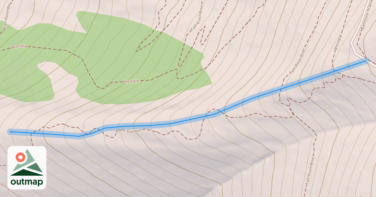 Map of Rock Garden