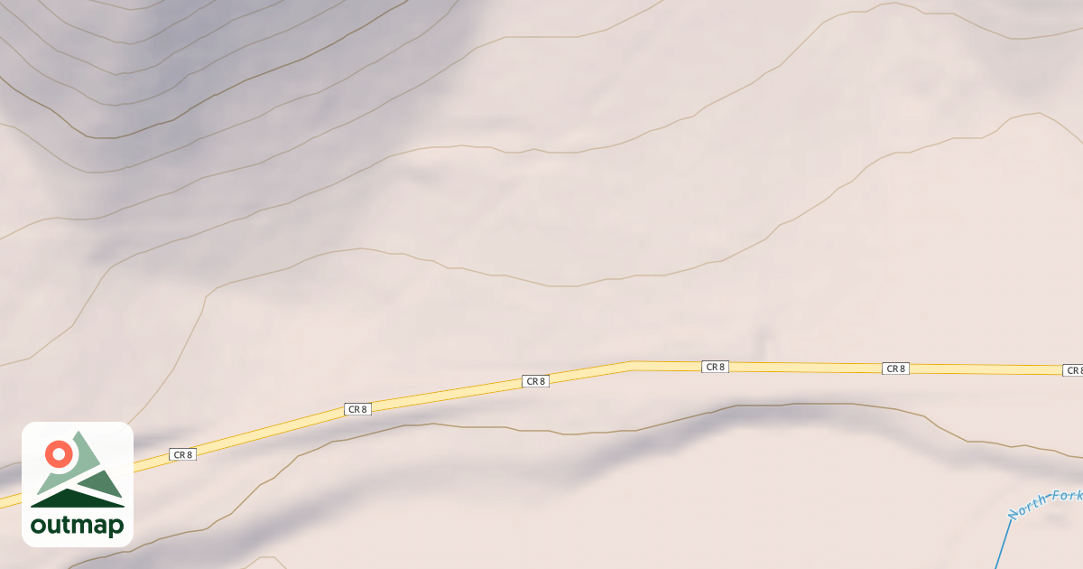 Map of NORTH FORK SHEEP CORRAL