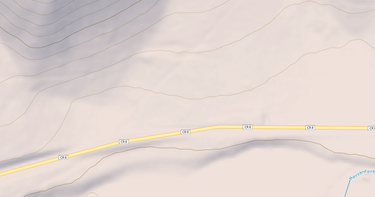 Map preview of NORTH FORK SHEEP CORRAL