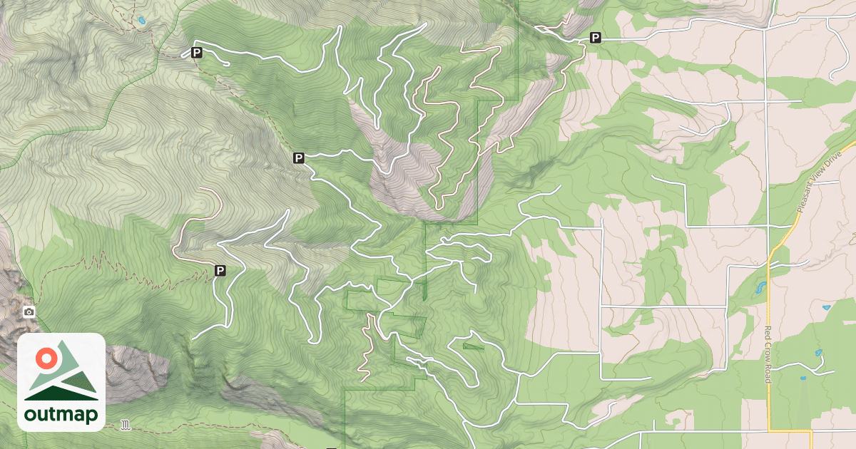 Map of (FDR) GASH CREEK