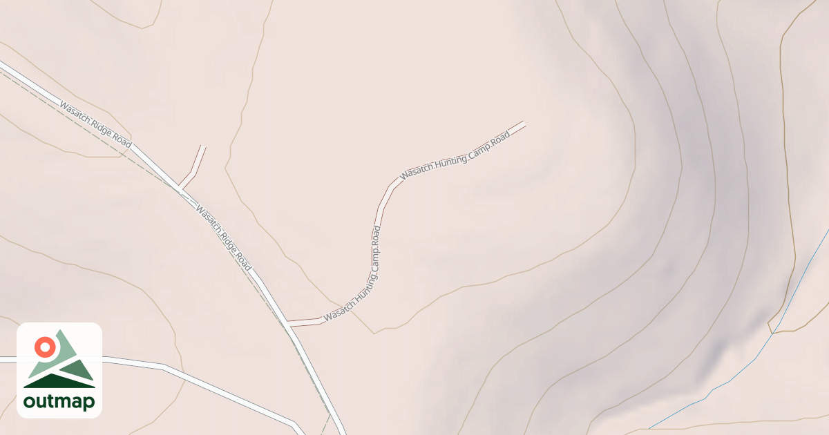 Map of WASATCH HUNTING CAMP