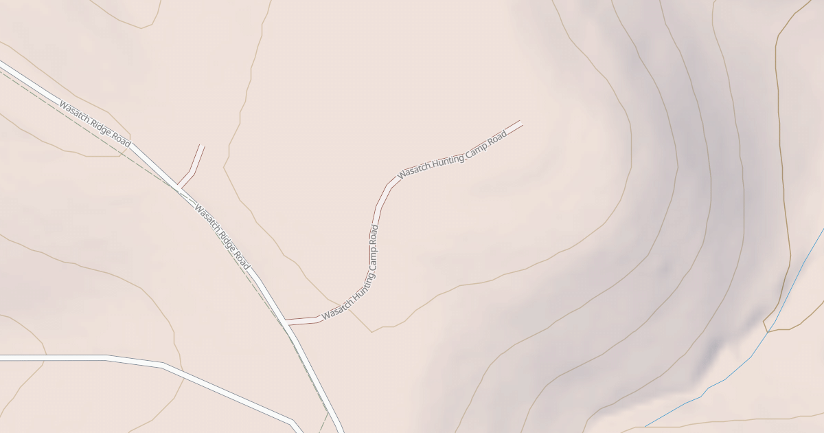 Map preview of WASATCH HUNTING CAMP