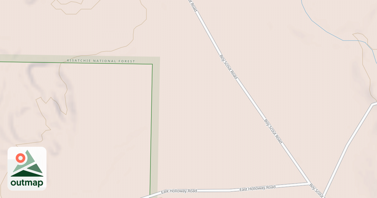 Map of USFS Motor Vehicle Use Map Roads {DABAAA73-CBC6-4288-A995-8775AE14C6AA}