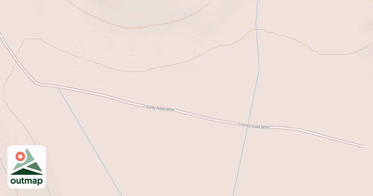 Map of COYOTE CUT OFF