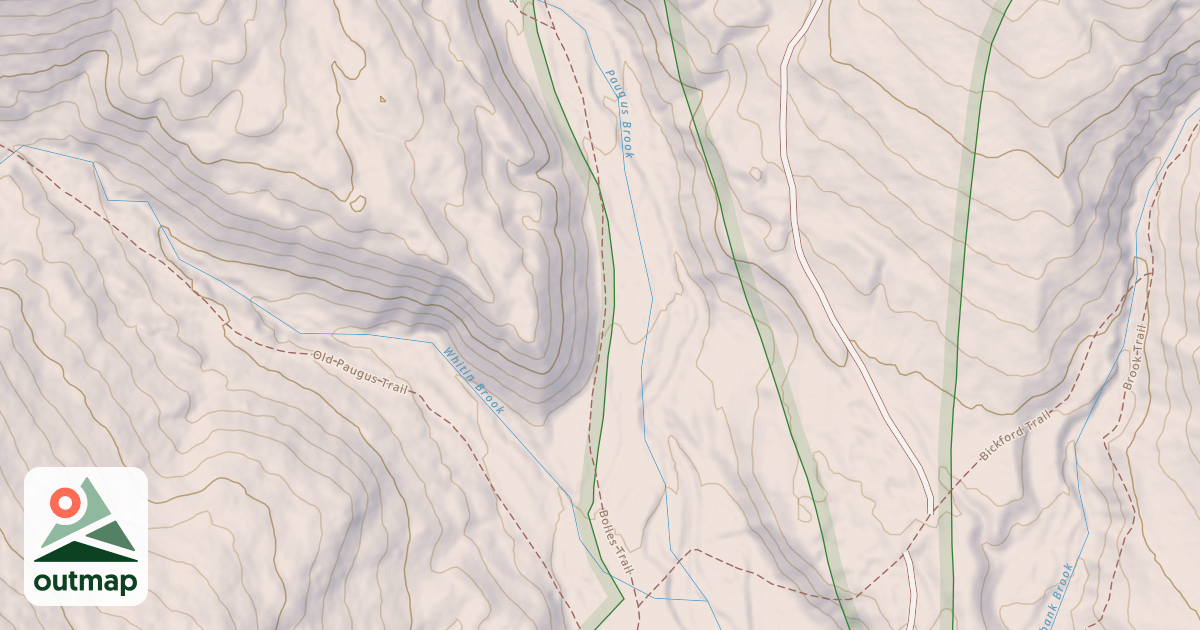 Map of Bolles Trail