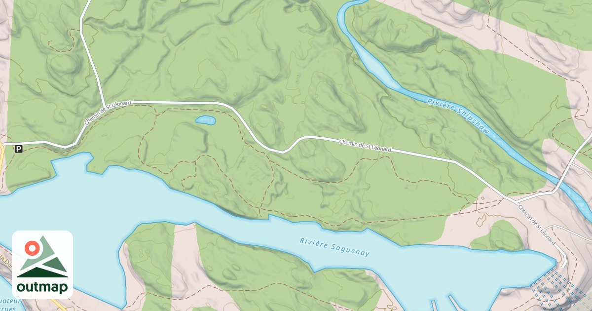 Map of Saguenay Quad Trails 41