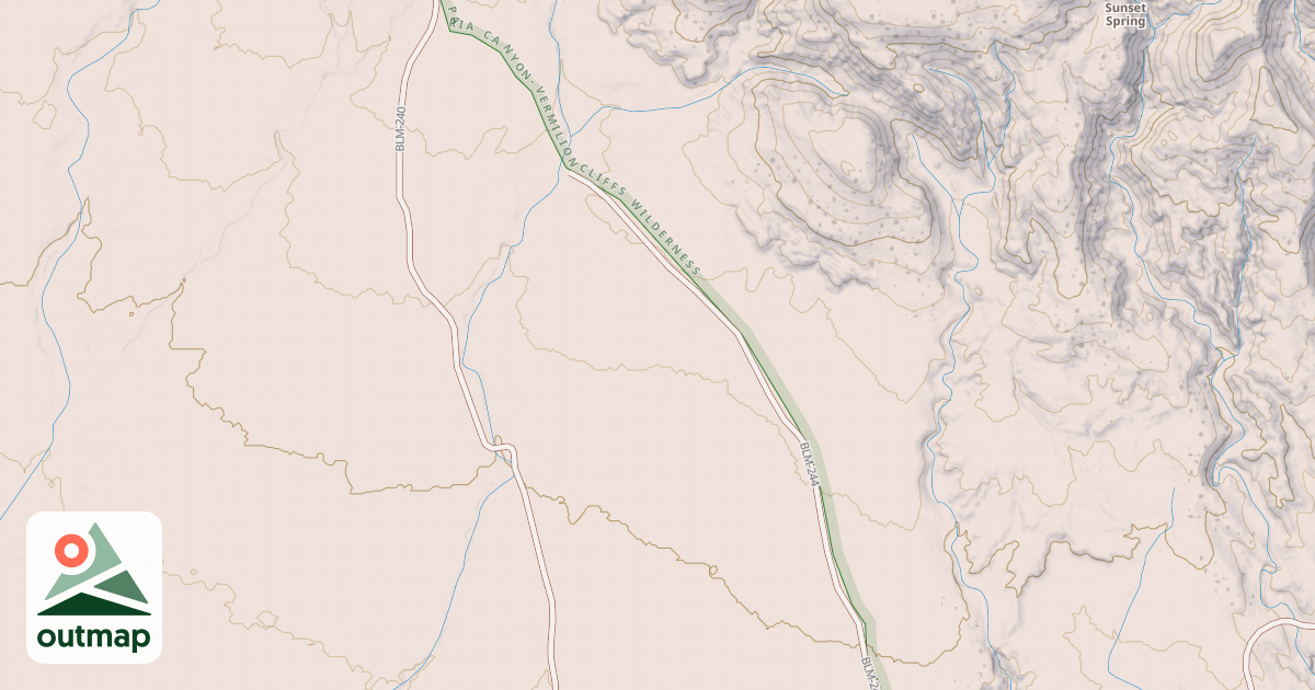Map of BLM National GTLF Public Motorized Roads 1a05f5a9-8c0b-4604-9484-e0868510ecbe