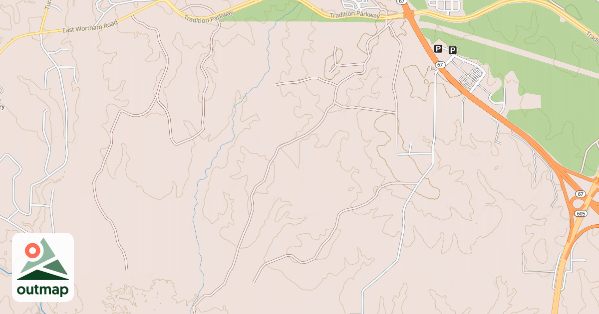 Map of PONY RANCH
