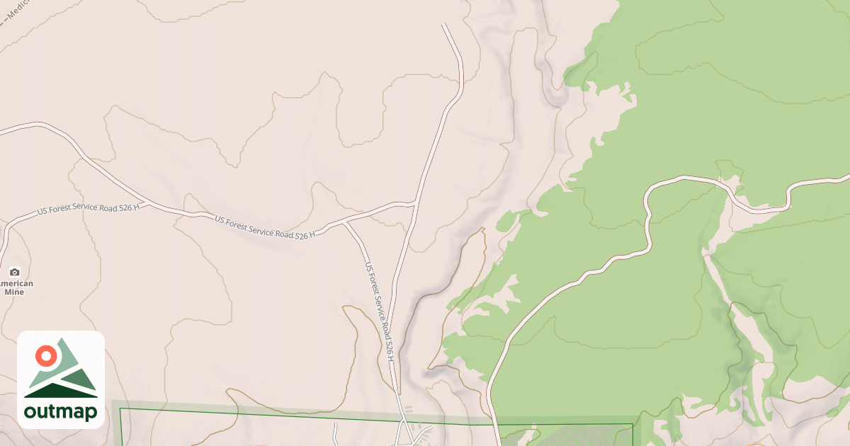 Map of BOSWELL SPUR H
