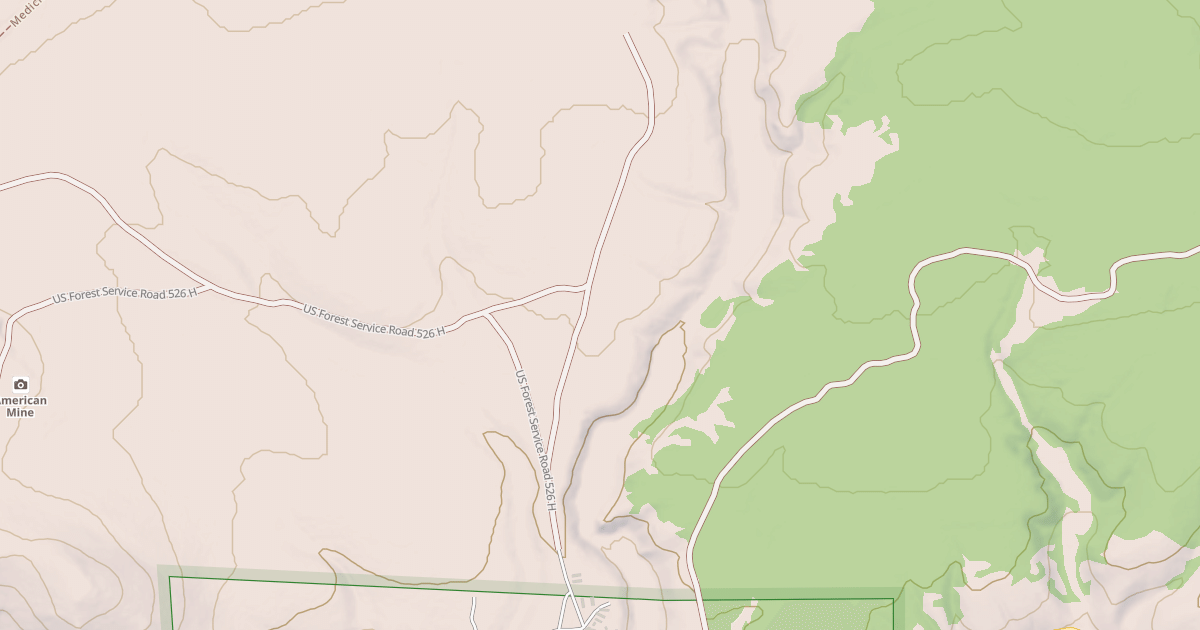 Map preview of BOSWELL SPUR H