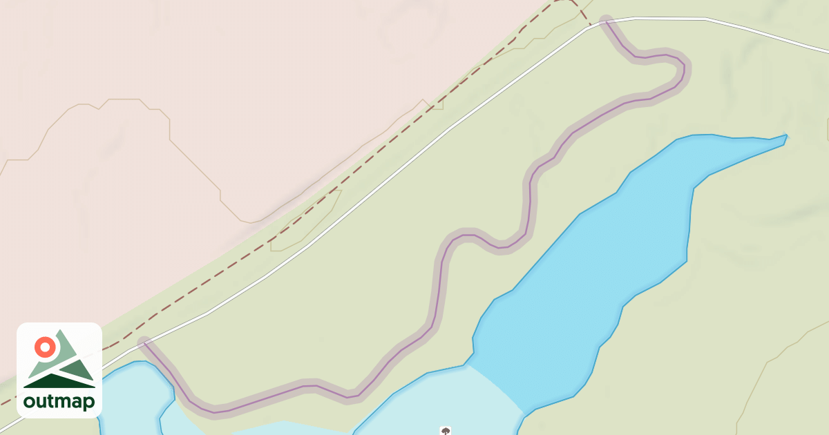 Map of Omega Trail