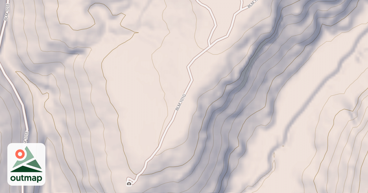 Map of BLM National GTLF Public Motorized Roads 0069aecb-37eb-4432-a456-9942d7d05d1d