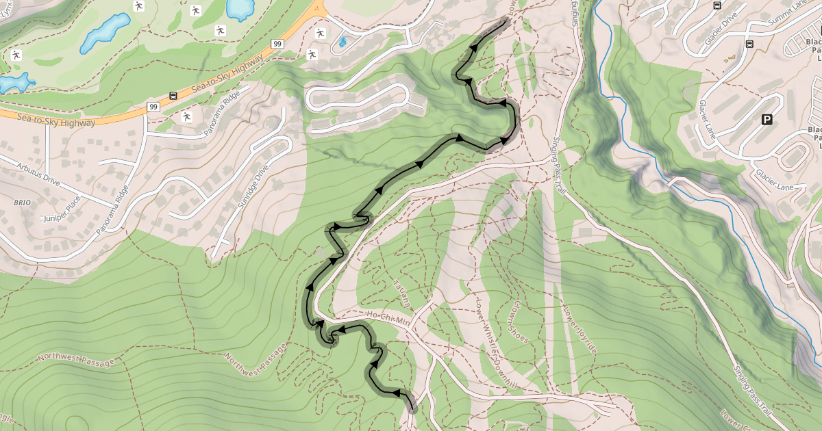Map preview of Lower A-Line