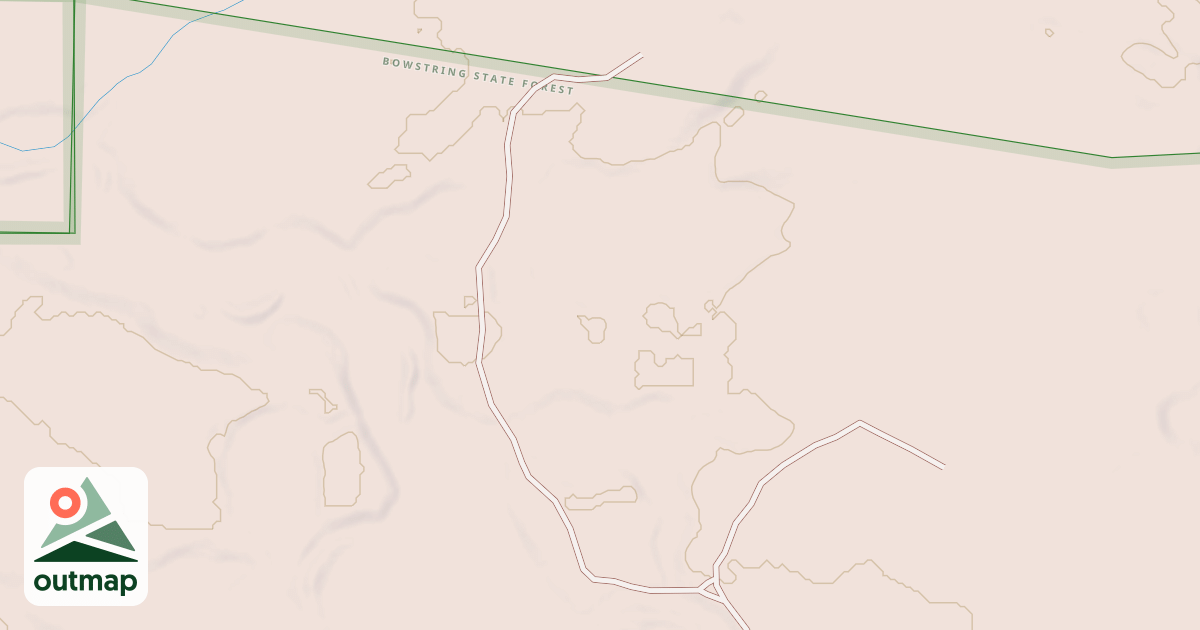 Map of FR 3252 SPUR A