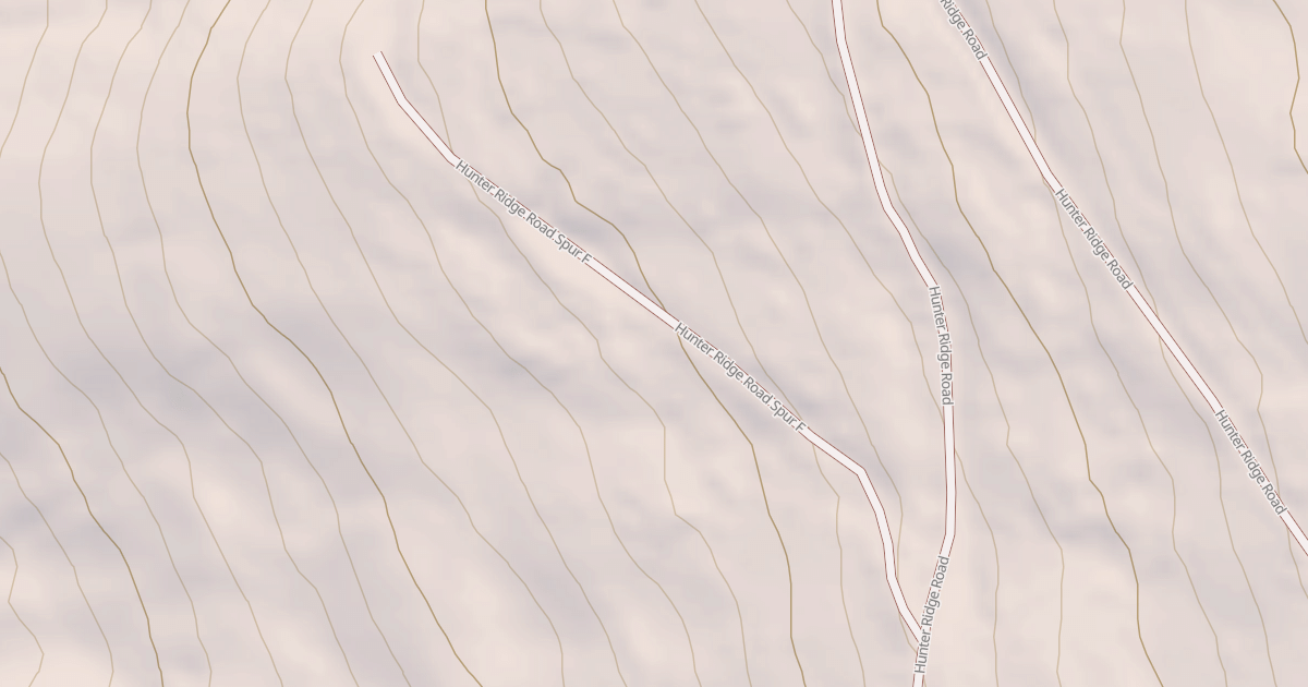 Map preview of HUNTER RIDGE SPUR F