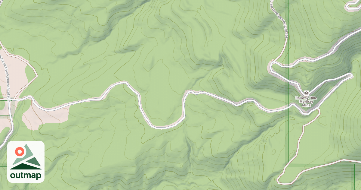 Map of MERIKAY ROAD
