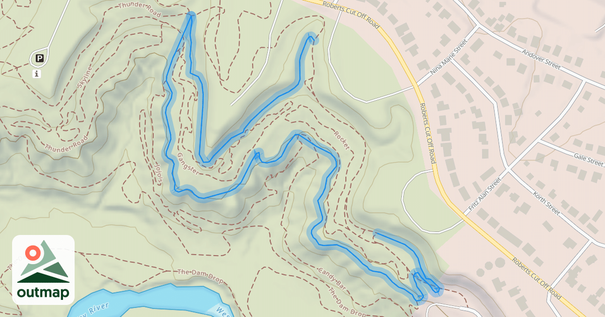 Map of Thunder Road