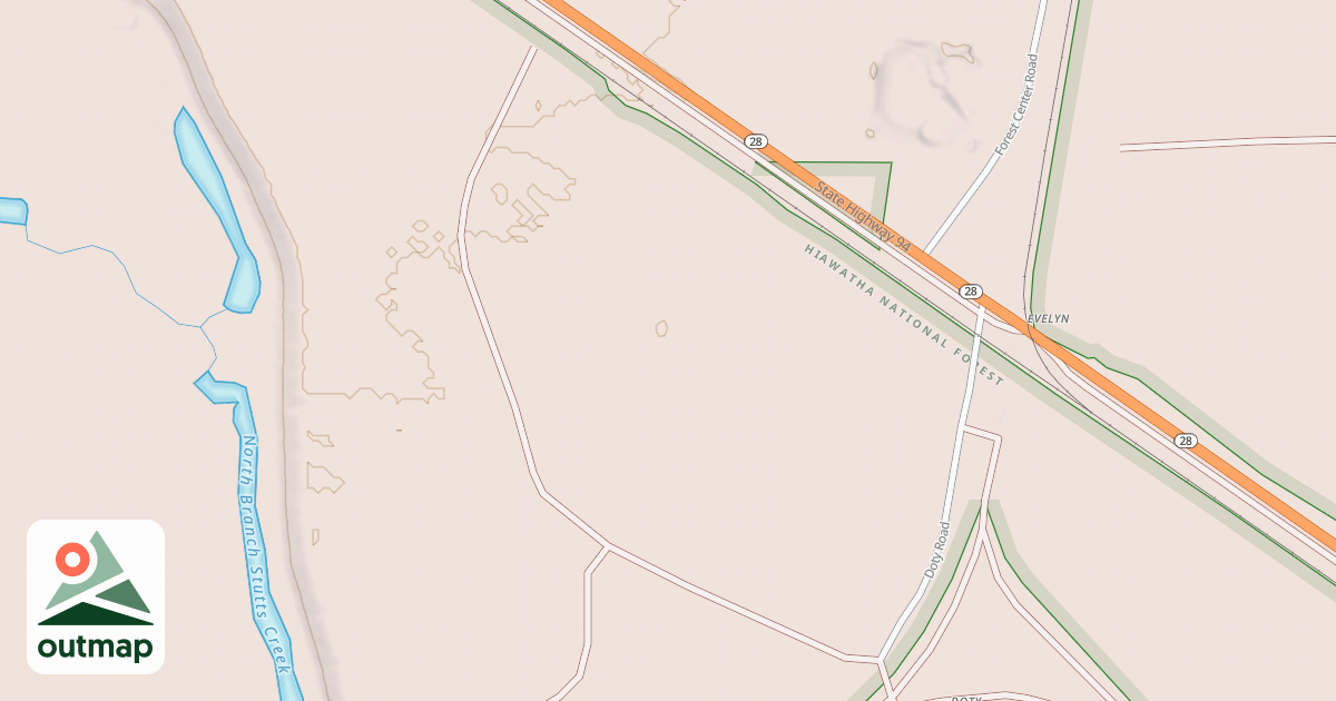 Map of DOTY LOOP