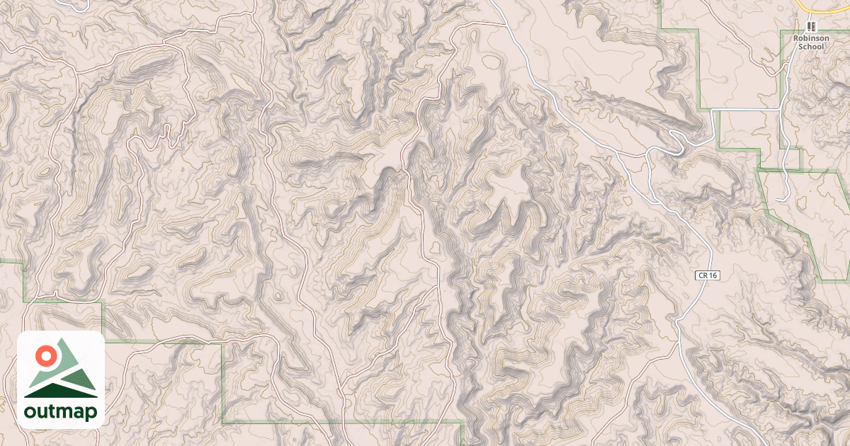 Map of DRIFTWOOD CANYON