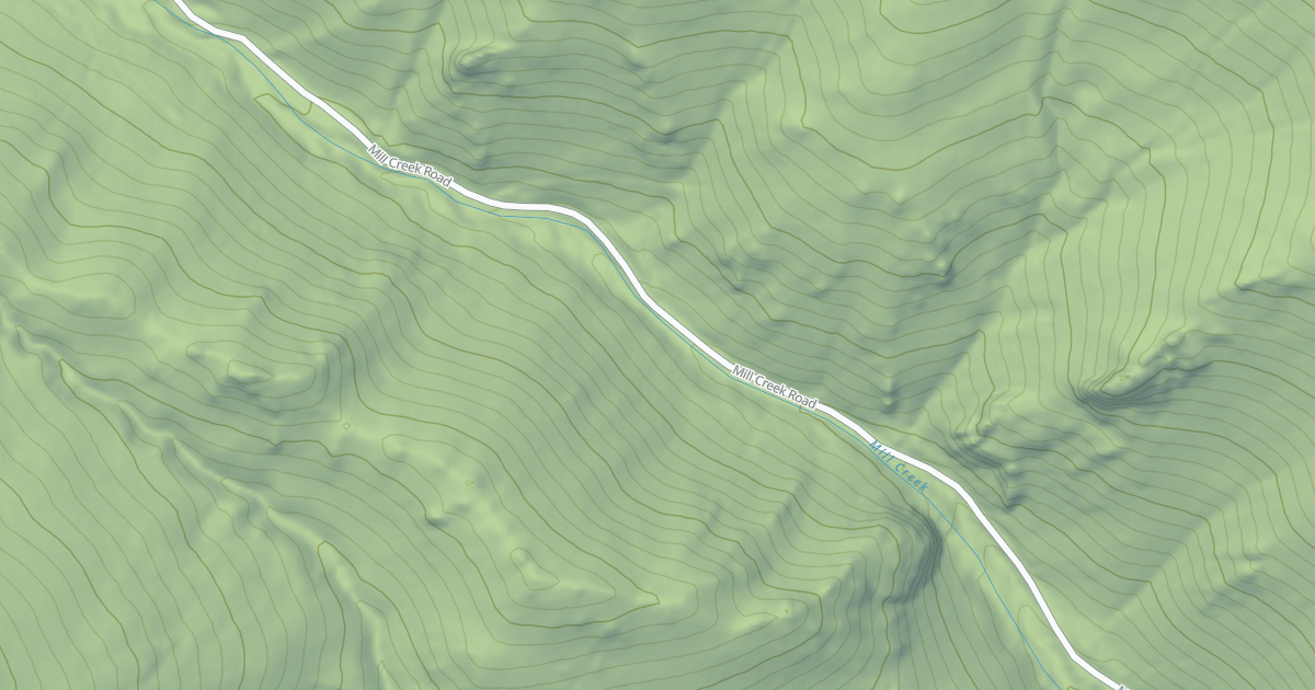 Map preview of MILL CREEK CO261