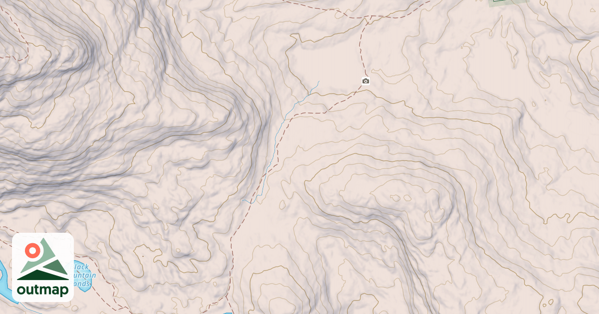 Map of Millman Pond Trail Section 4