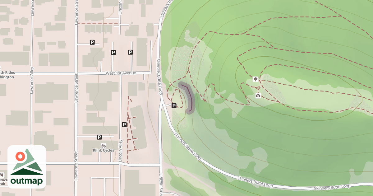 Map of Climbing Columns