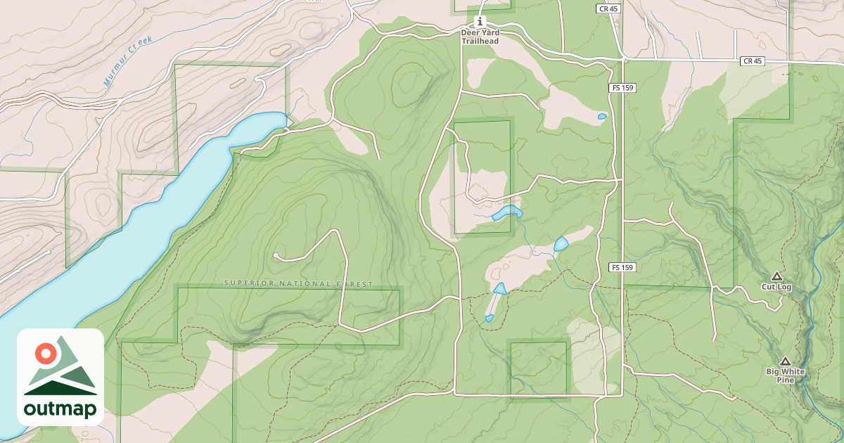 Map of DEERYARD