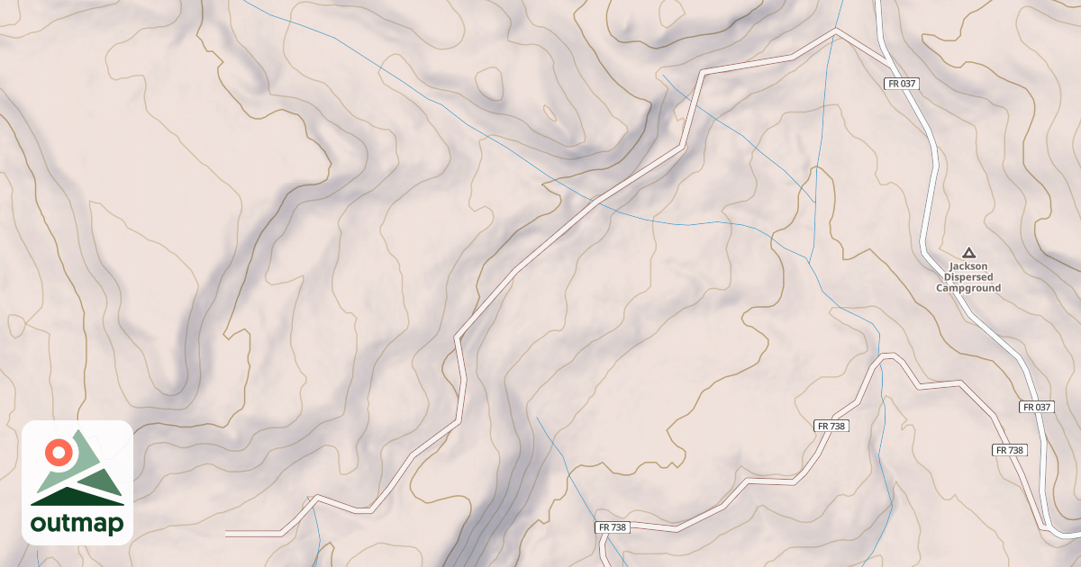 Map of JACKSON MTN A