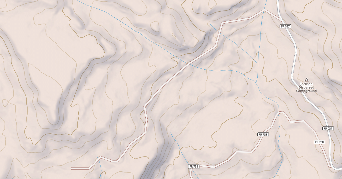 Map preview of JACKSON MTN A