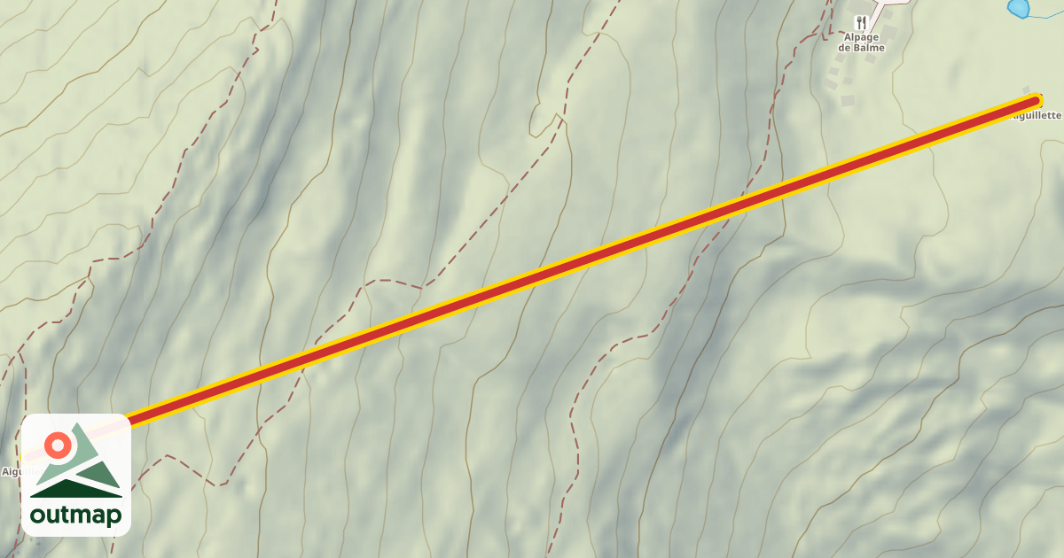 Map of Aiguillette