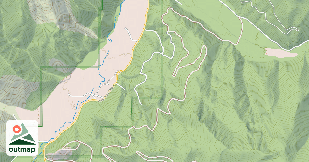 Map of (FDR) THUNDER MTN-JOHNSON