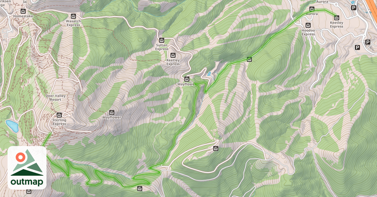 Map of Green Monster