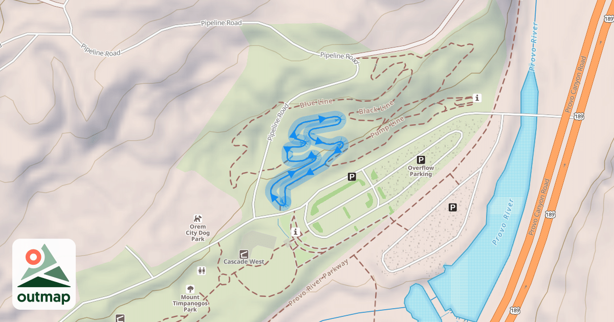 Map of Green Loop