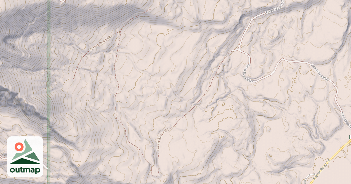 Map of HUFFAKER B