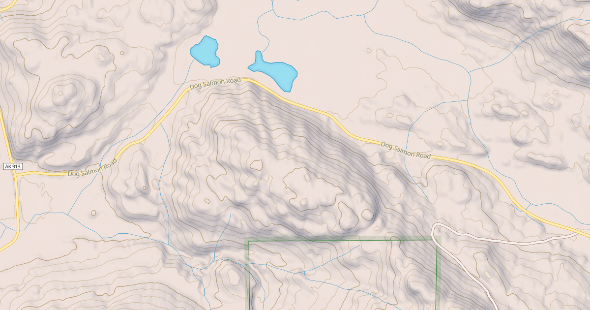Map preview of DOG SALMON