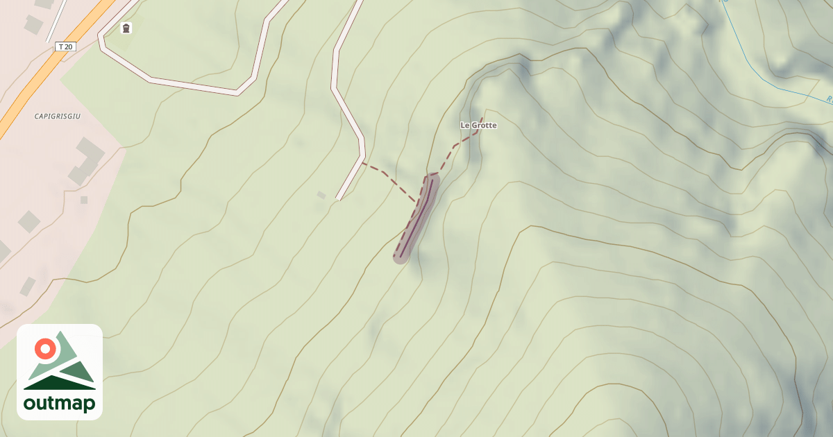 Map of La Barette