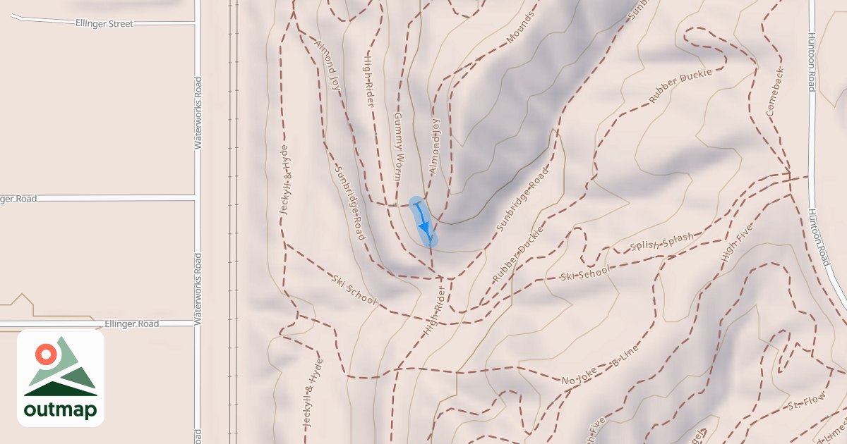 Map of Almond Joy Alt